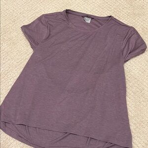 Athleta Women's Purple Short Sleeve Tee